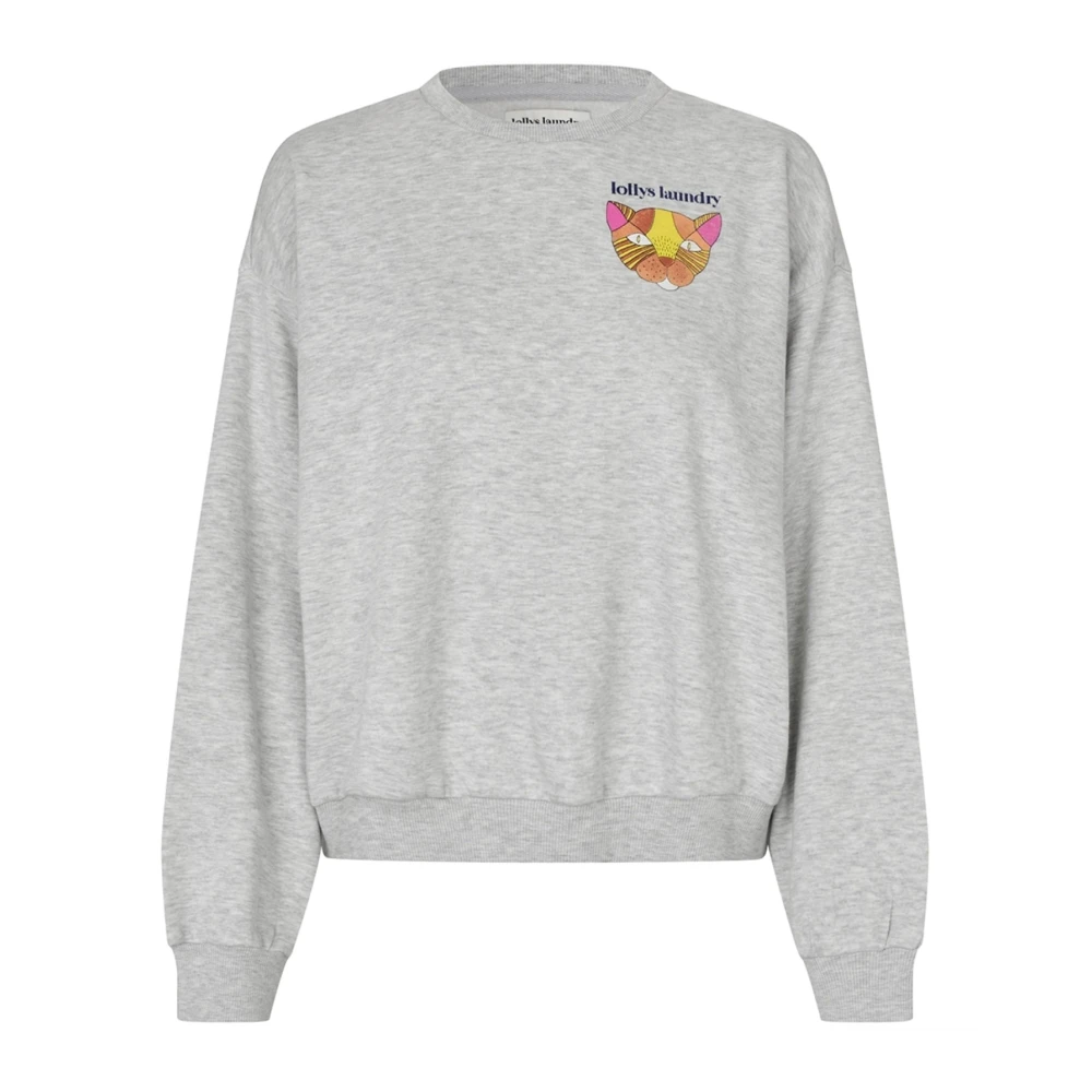 Lollys Laundry Women's Gray Sydneyll Sweatshirt - Sweatshirts - Xs - Sweatshirts & Hoodies