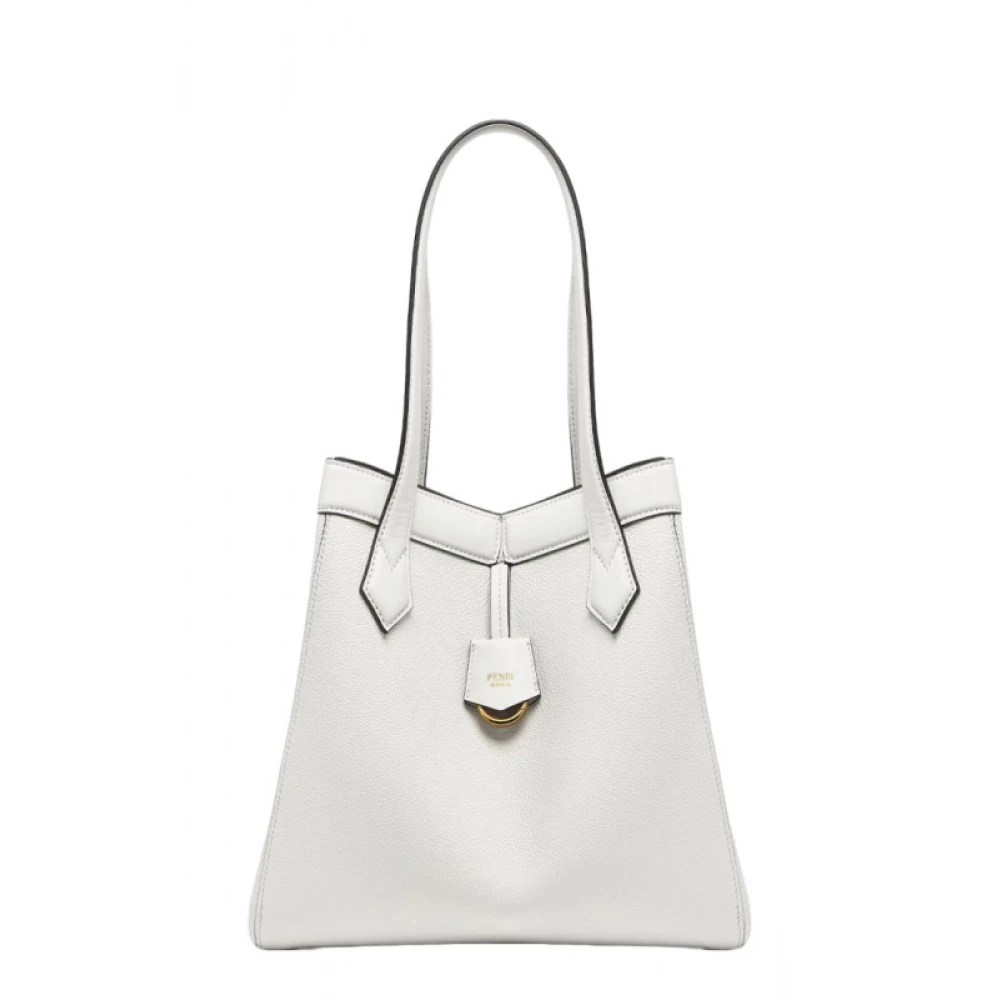 Fendi Innovatieve Origami Winkeltas White Dames