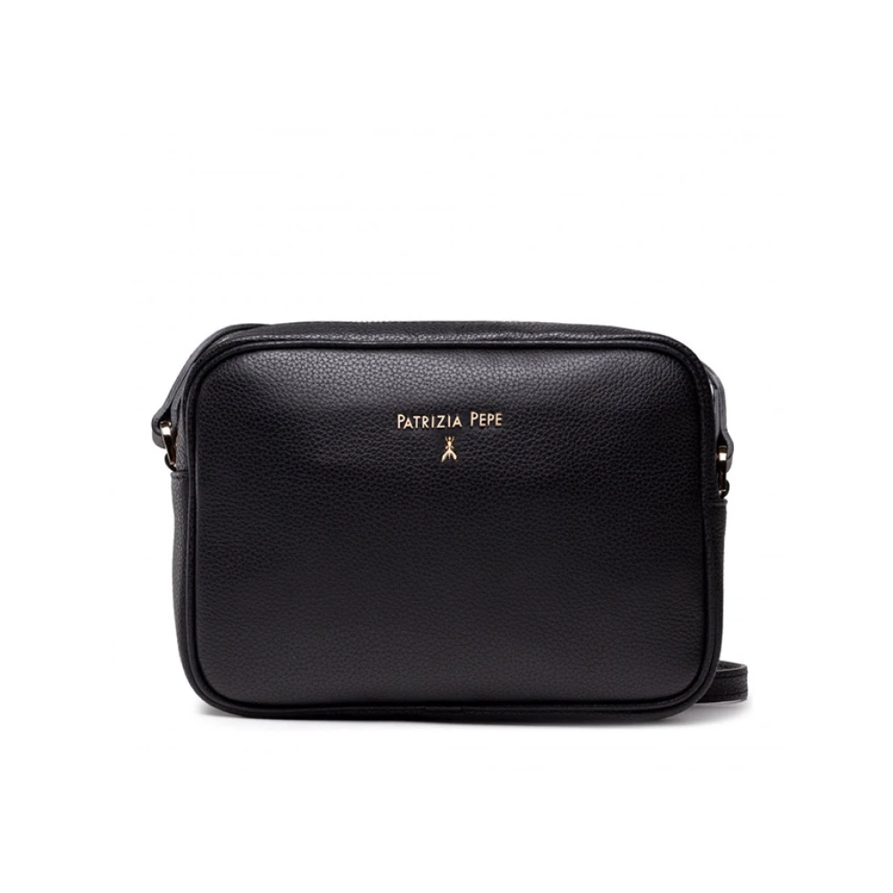 Patrizia Pepe Damen Schwarz Crossbody Bag
