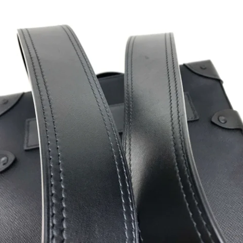 Louis Vuitton Vintage Pre-owned Leather shoulder-bags Black Heren