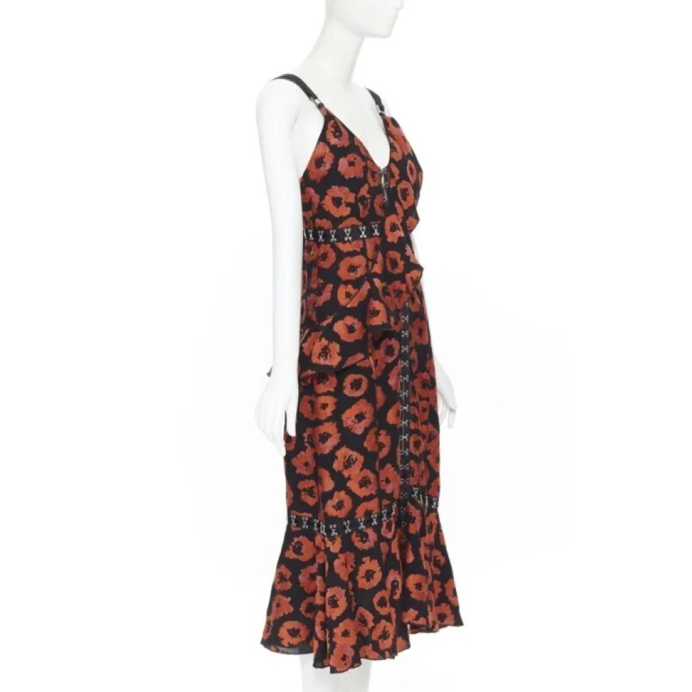 Proenza Schouler Pre-owned Polyester dresses Red Dames