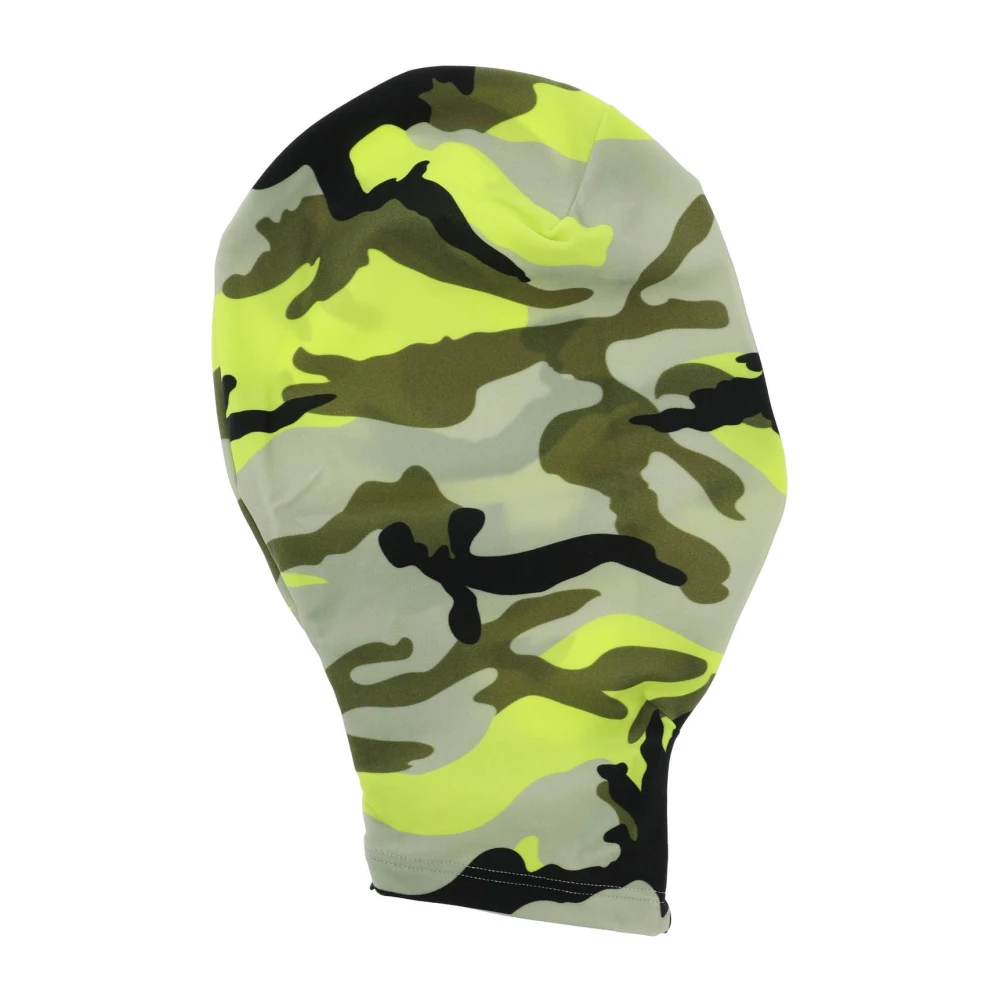 Vetements camouflage nylon face mask Green Heren