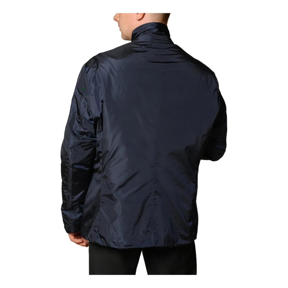 Armani Exchange Gewatteerd Zip Blazer Jack Blue Heren