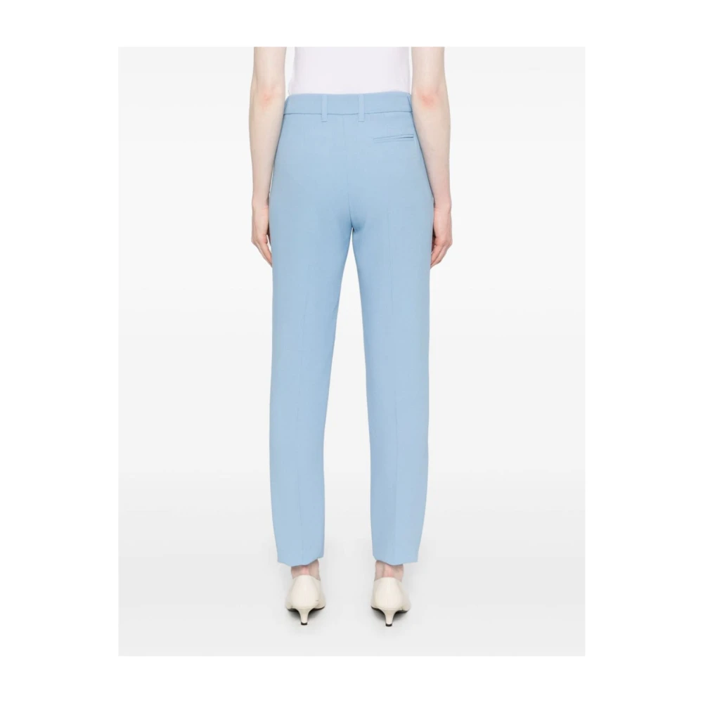 Emporio Armani Heldere Blauwe Getailleerde Broek Blue Dames