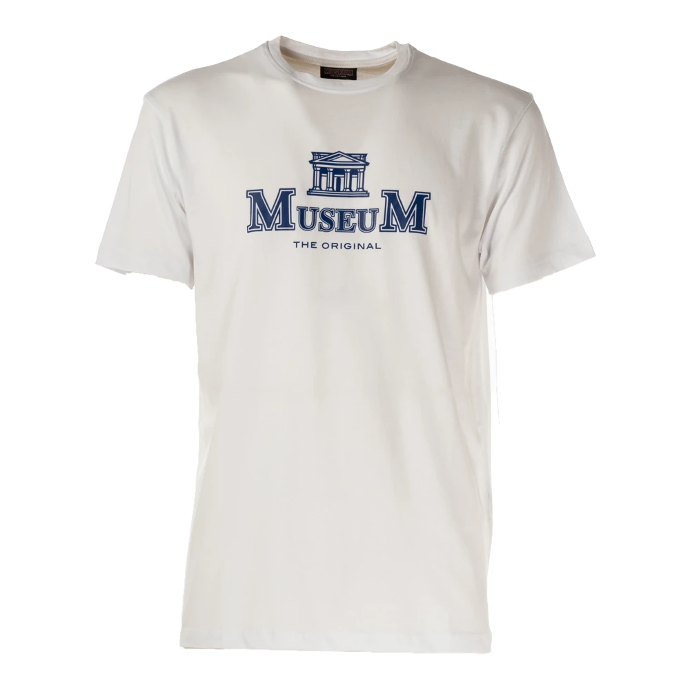 Museum Heren Erik T-shirt White Heren