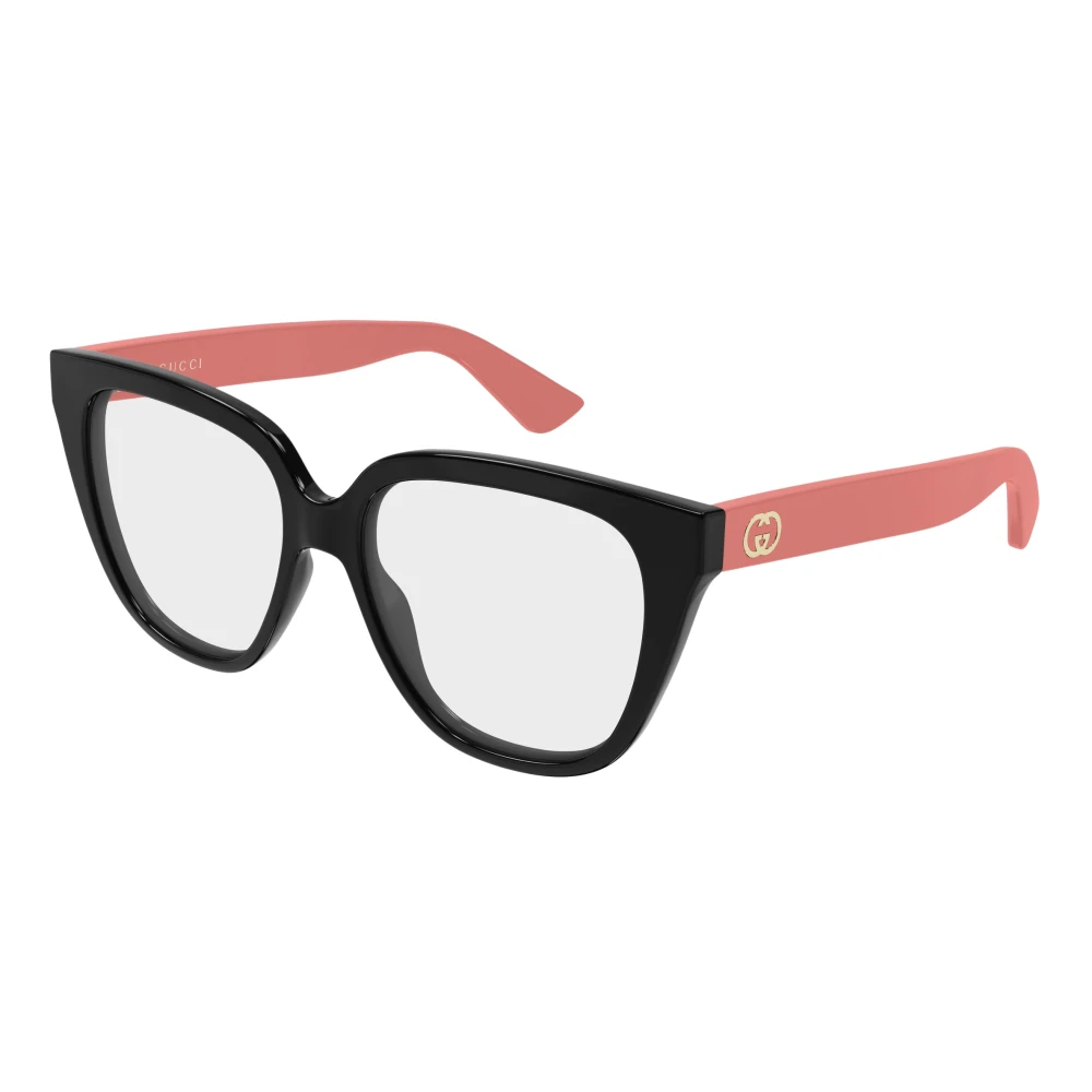 Gucci Transparent Woman Gg2191o 004 Optical Frames Injected Black Geometric - Image 2