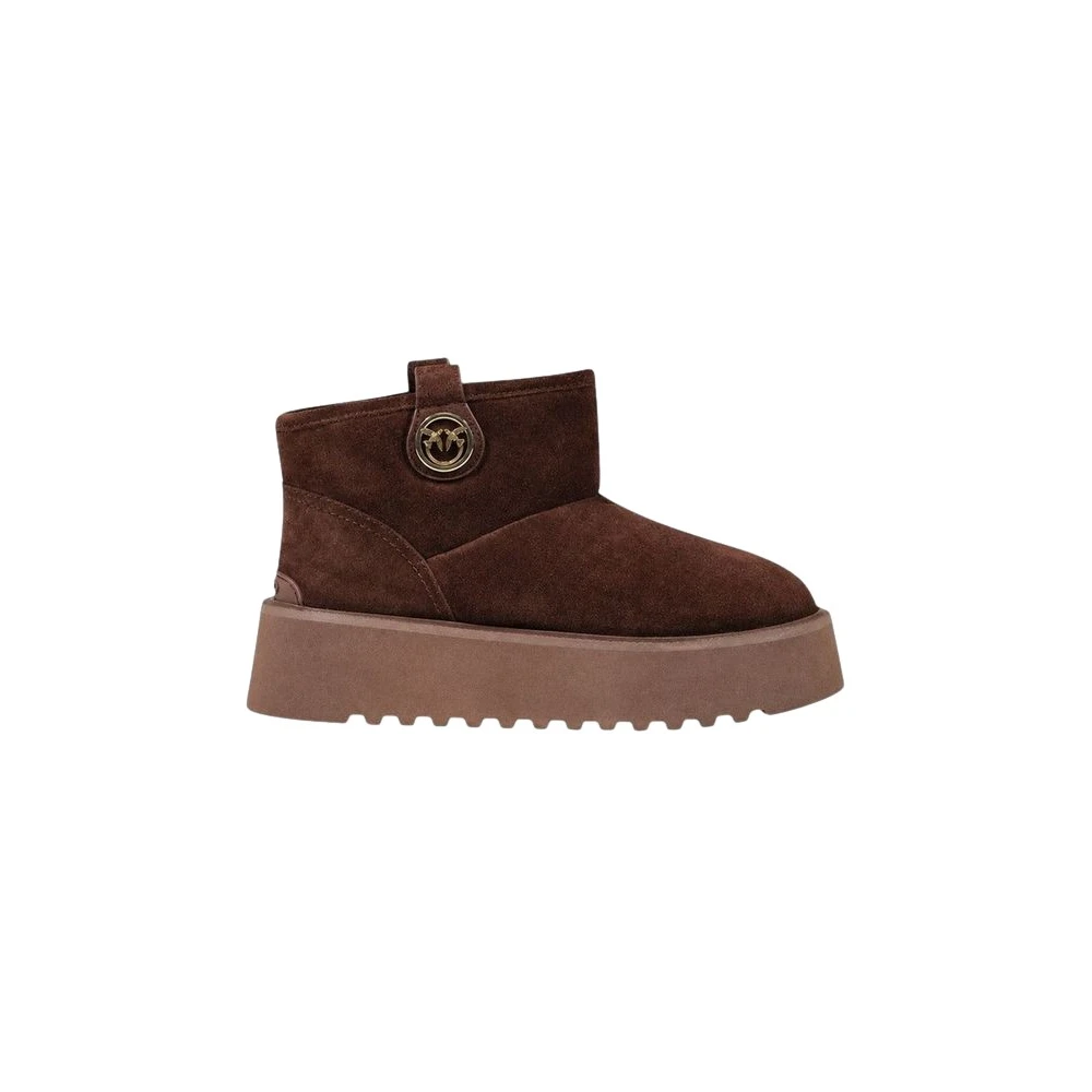 Pinko Damen Braun Schneeschuhe Martina Sd0575p002 - Bild 4