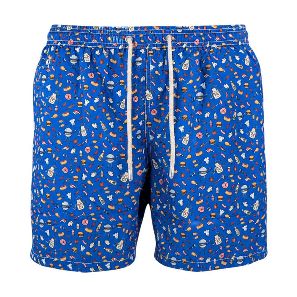 Mc2 Saint Barth Men's Blue Sea Clothing - Beachwear - Xl - Swimwear