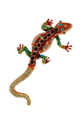 Tracey Salamander Brooch
