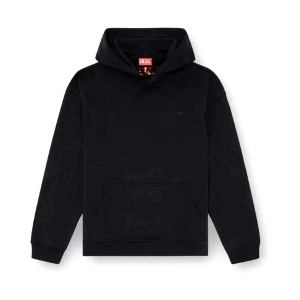 Diesel Stijlvolle hoodies voor mannen en vrouwen Black Heren