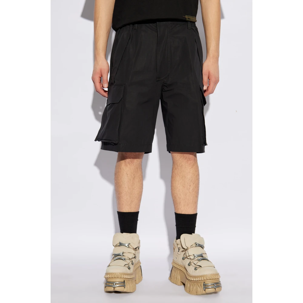Dsquared2 Gedrukte shorts Black Heren