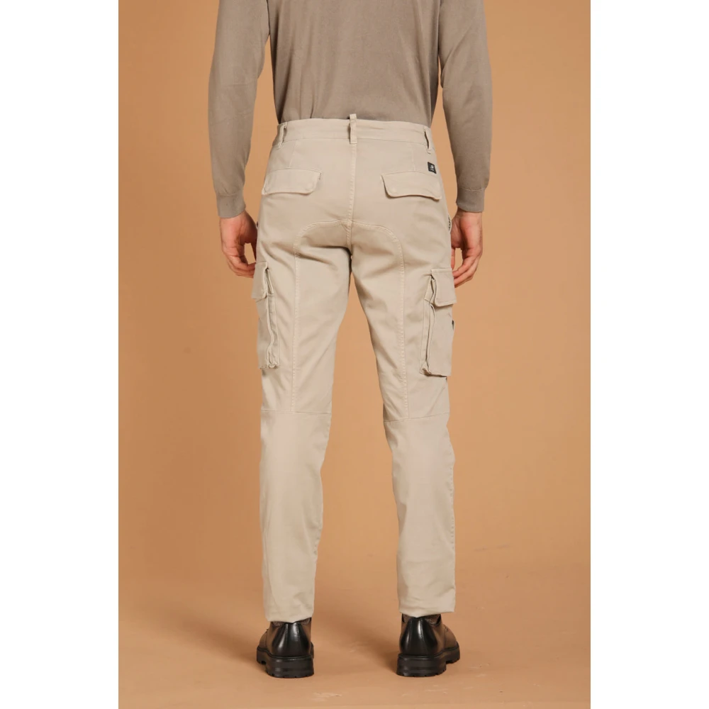 Mason's Extra Slim Fit Cargo Broek Gray Heren
