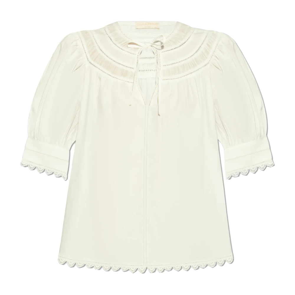 Ulla Johnson Top Dylan Beige Dames