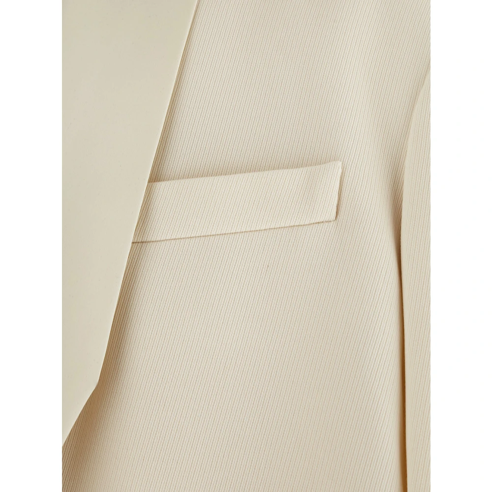 Del Core Wollen jas White Dames