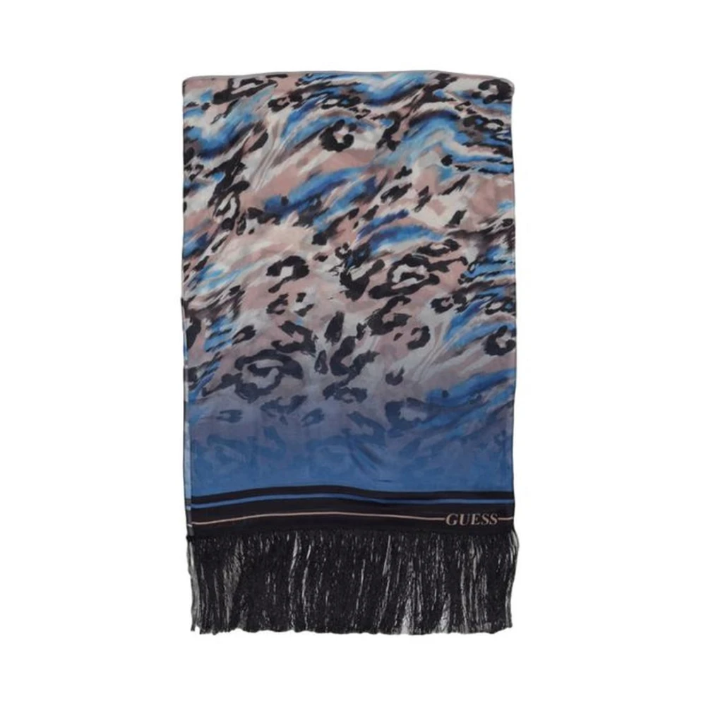 Guess Herfst Winter Viscose Pashmina Sjaal Multicolor Dames