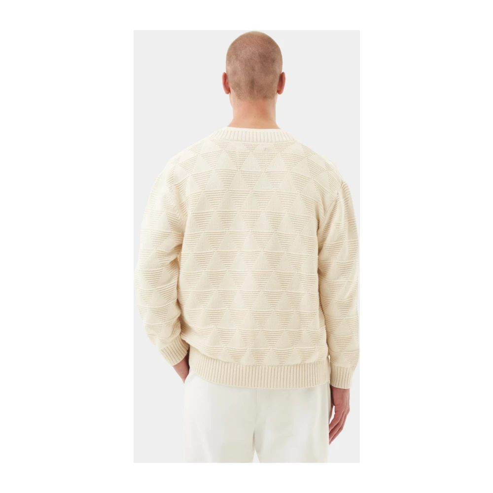 Filling Pieces Varsity Cardigan Antique White Heren