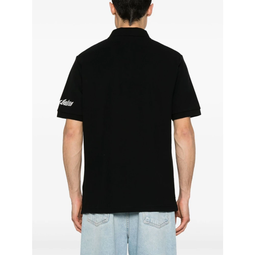 Billionaire Zwarte Poloshirt met Logoborduursel Black Heren