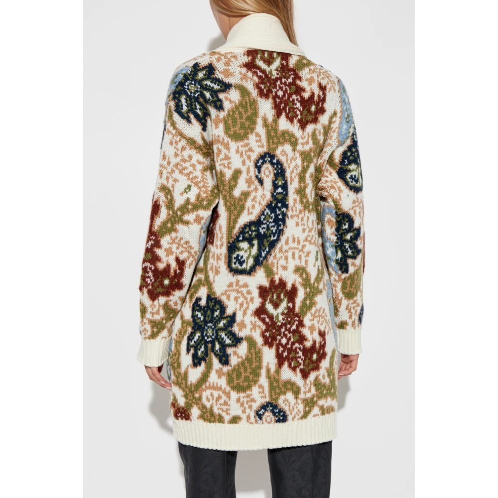 ETRO Gebreide losvallende vest Multicolor Dames