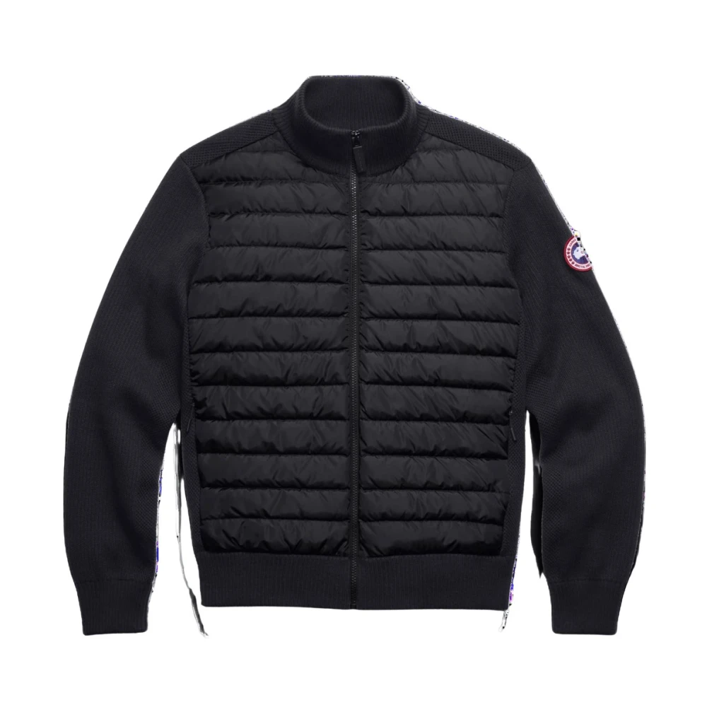 Canada Goose Men's Black Hybridge Knit Jacket - Down Jackets - Xl - Jackets