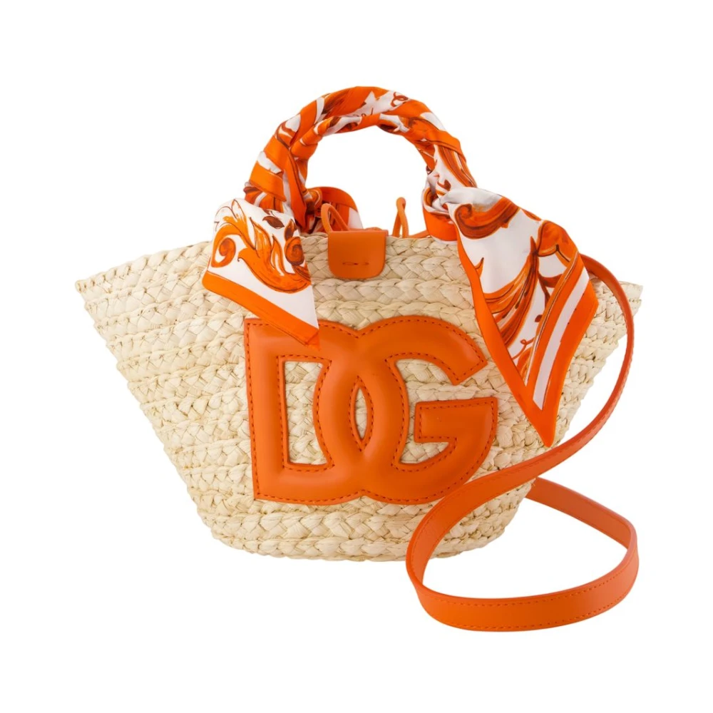 Dolce & Gabbana , Handbags, Female, Beige, One Size, Kendra Shopper Bag