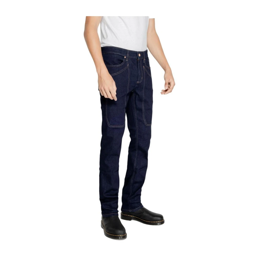 Jeckerson Stretch Katoenmix Jeans & Broeken Blue Heren