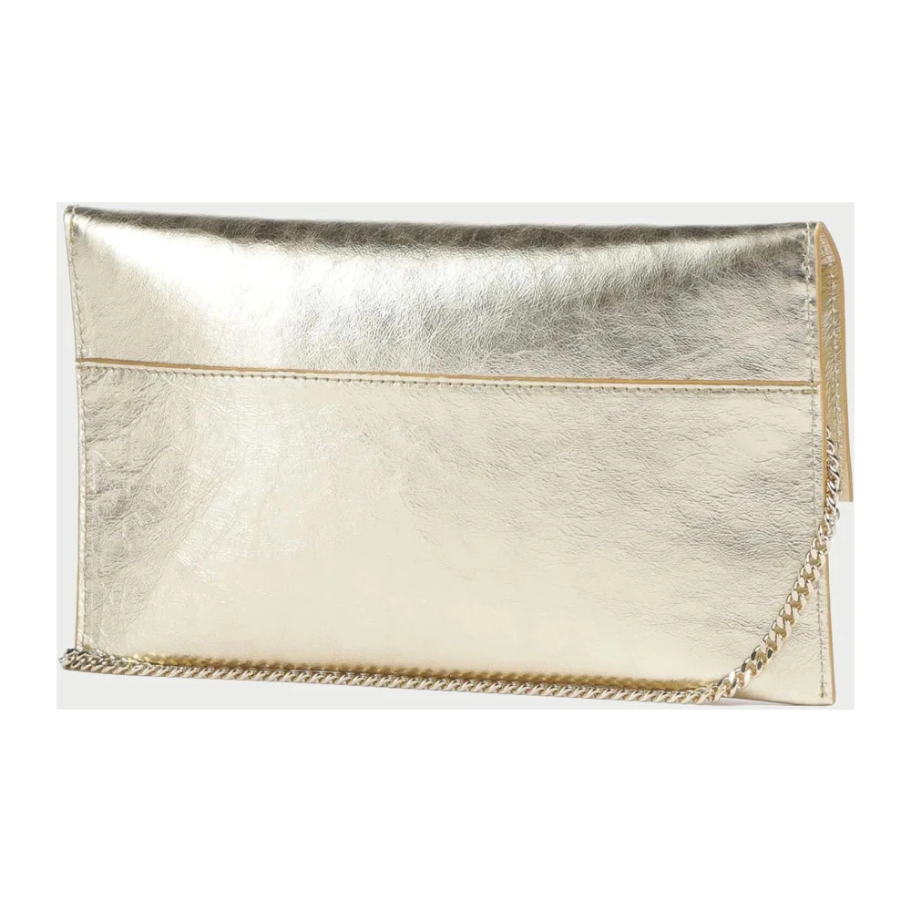 PATRIZIA PEPE Gouden Chic Jurk Yellow Dames