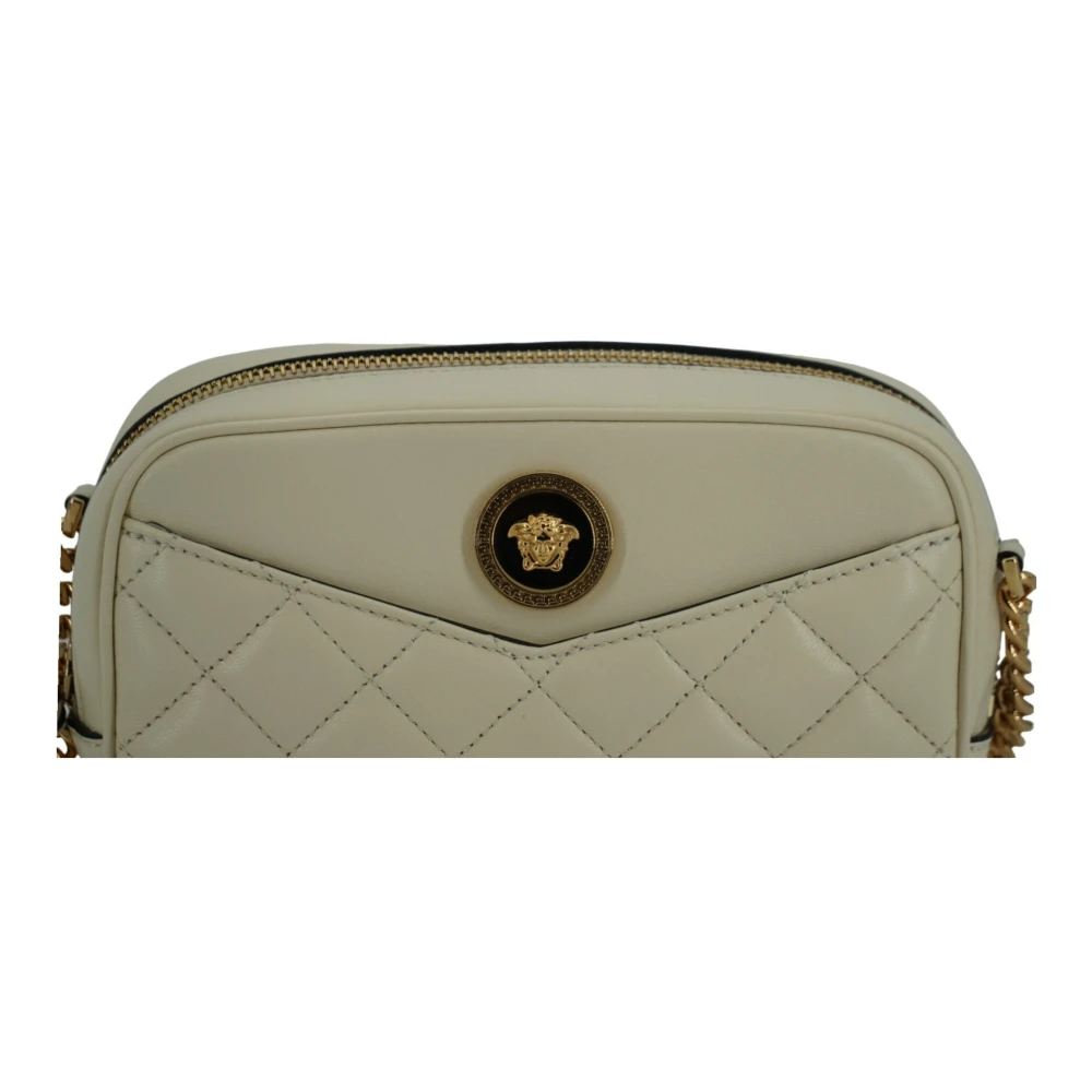 Versace Cross Body Bags White Heren