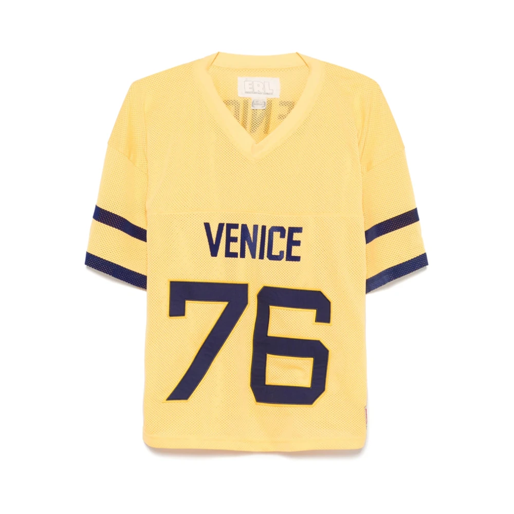 ERL - Tops > T-Shirts - Yellow - ERL - Modalova