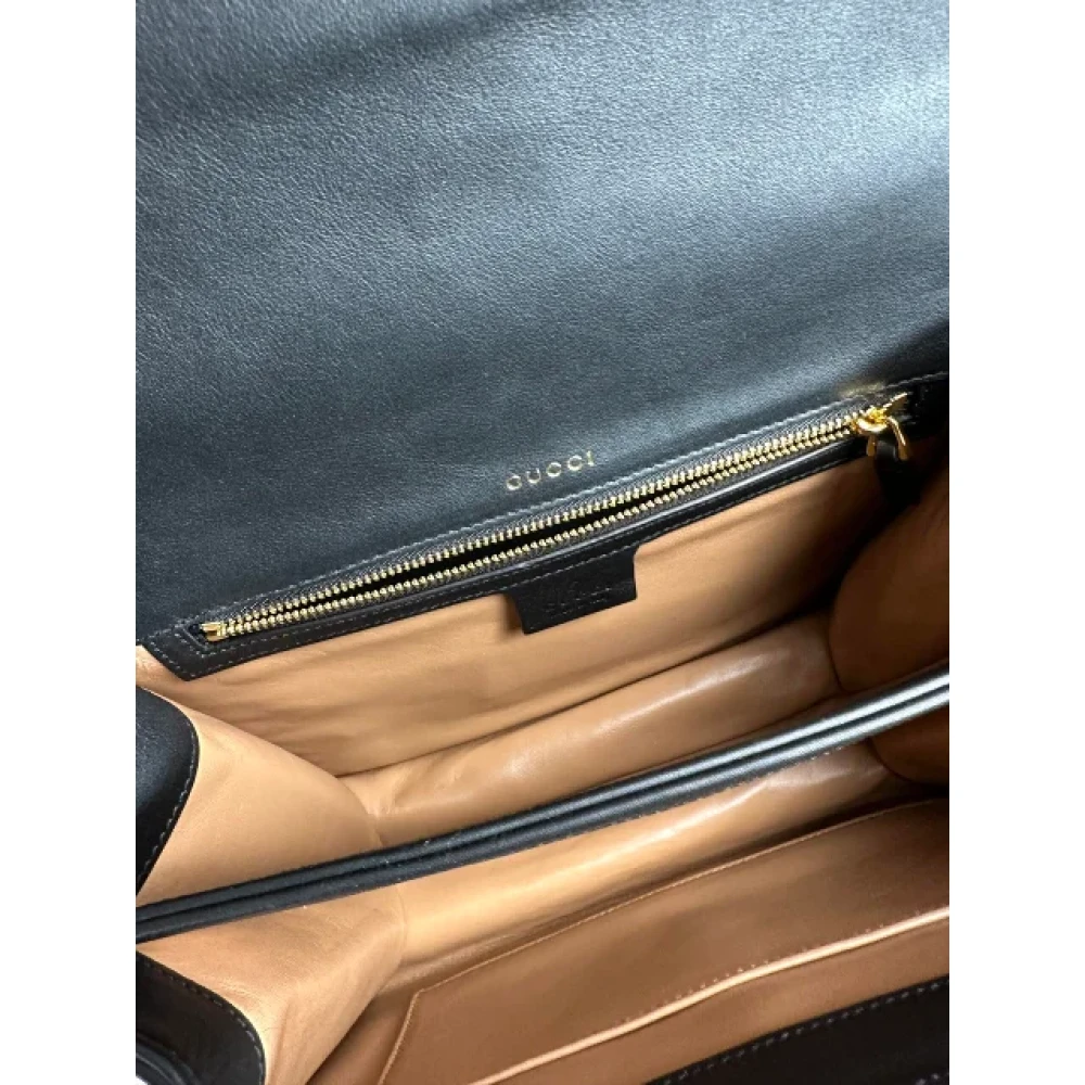Gucci Vintage Pre-owned Fabric gucci-bags Black Dames