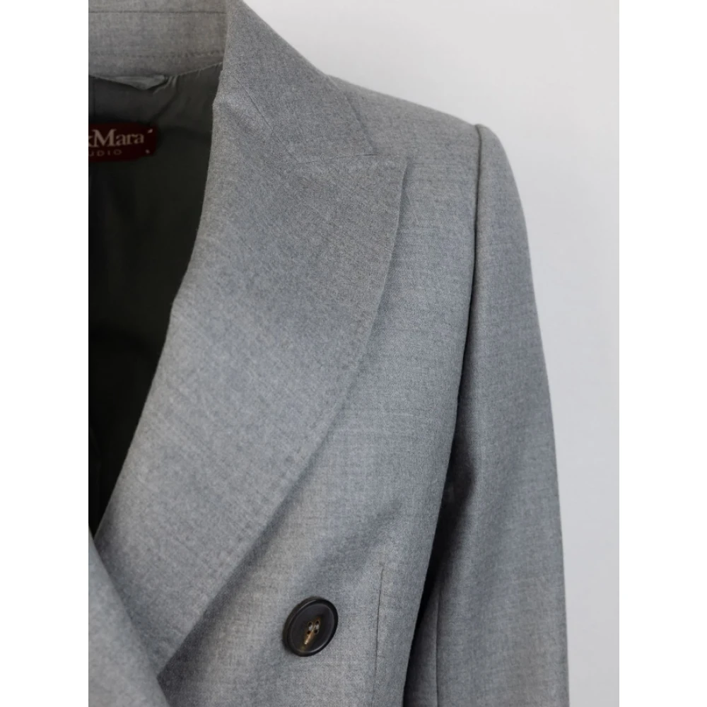 Max Mara Grijze Cottage Jacks voor Vrouwen Gray Dames