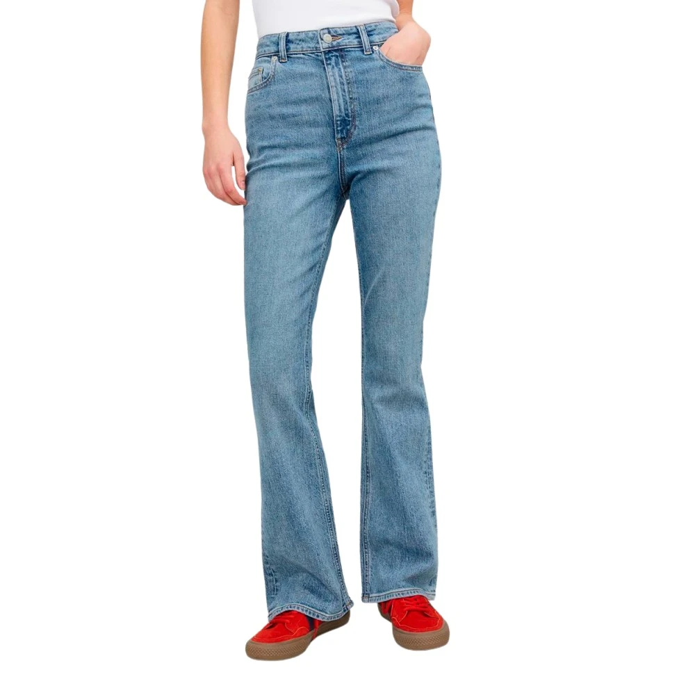 JJXX high waist bootcut jeans JXTURIN light blue denim