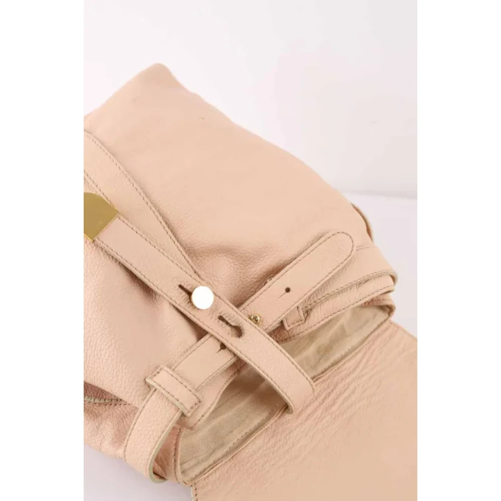Chloé Pre-owned Leather backpacks Pink Dames