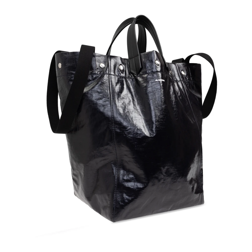 Jil Sander Tas 2-weg Klein type tote Black Heren