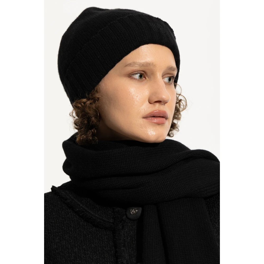 Dolce & Gabbana Pet met logo Black Dames