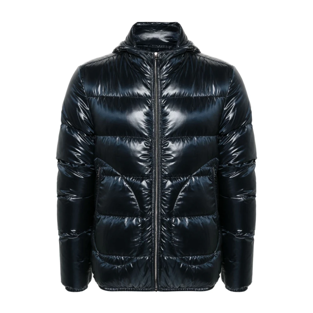 Herno Gewatteerde Jas Blue Heren