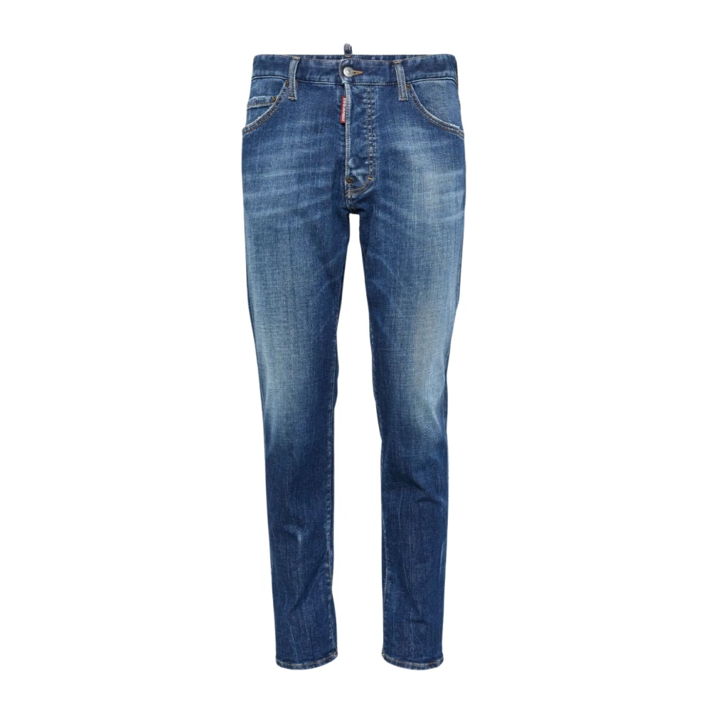 Dsquared2 Blå Jeans Höst Vinter Kollektion Blue, Herr