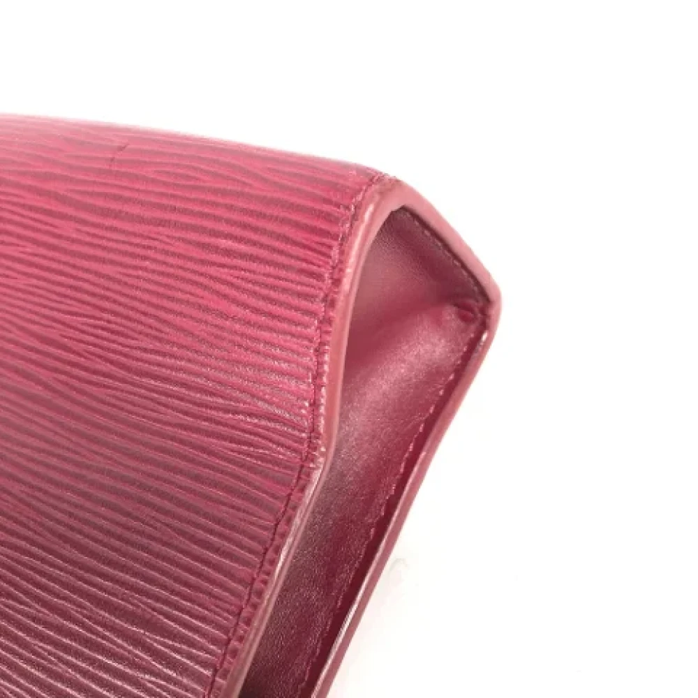 Louis Vuitton Vintage Pre-owned Leather louis-vuitton-bags Red Dames