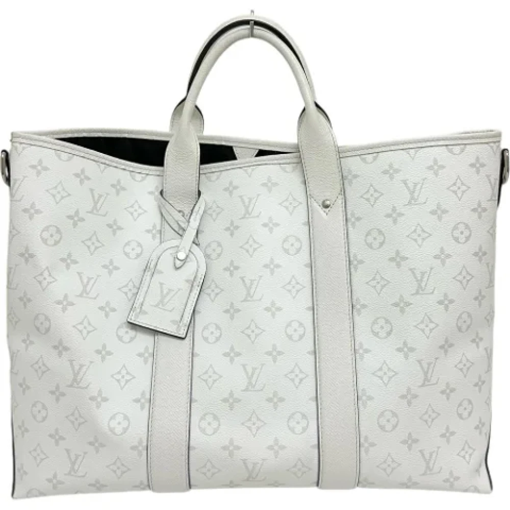 Louis Vuitton Vintage Pre-owned Canvas totes White Dames