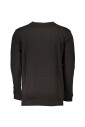 pull-en-coton-noir-sweat-a-manches-longues