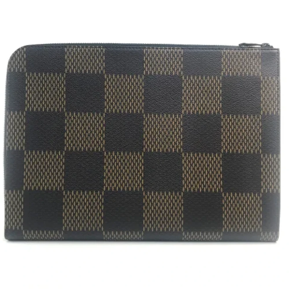 Louis Vuitton Vintage Pre-owned Cotton louis-vuitton-bags Brown Dames