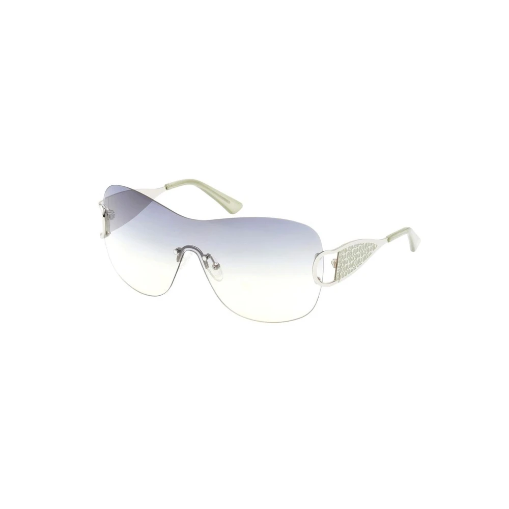 Guess Women's Gray Metal Frame Sunglasses With Gradient Lenses