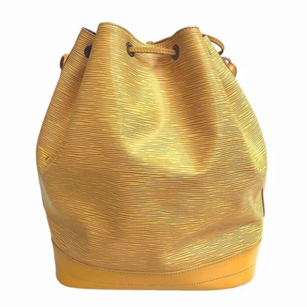 Louis Vuitton Vintage Pre-owned Leather shoulder-bags Yellow Dames