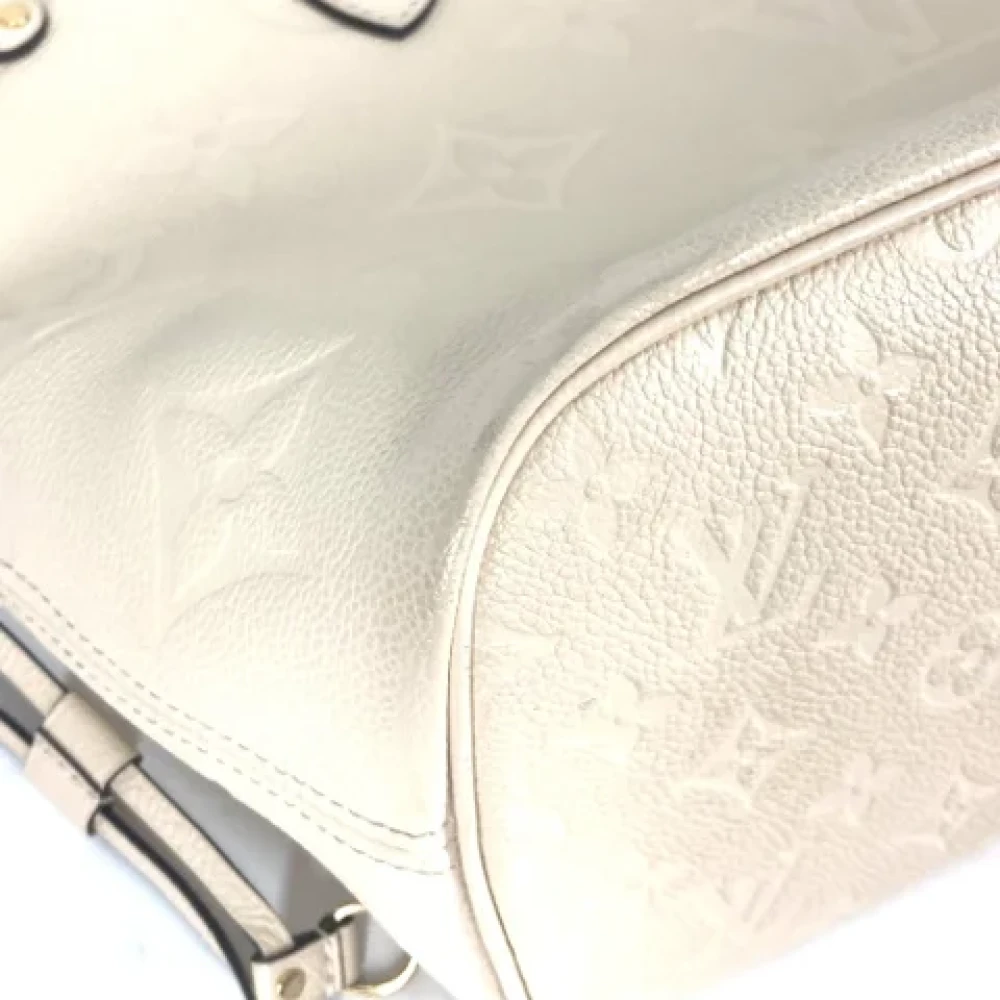 Louis Vuitton Vintage Pre-owned Fabric totes Beige Dames