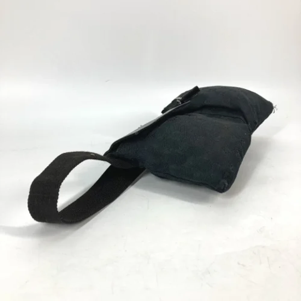 Gucci Vintage Pre-owned Canvas gucci-bags Black Heren
