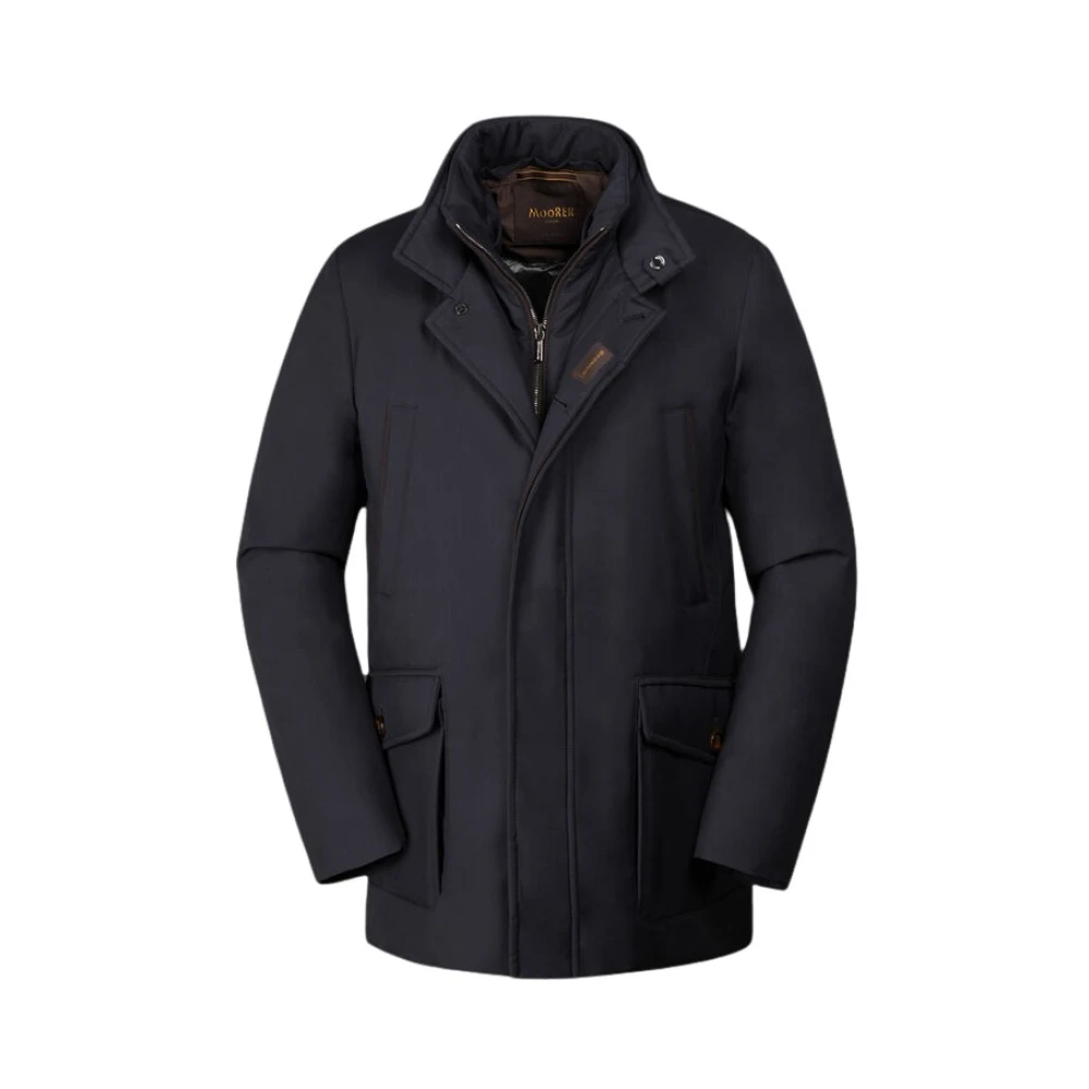 Moorer Men's Blue Winter Jackets, 5XL, Drive-S-Pum Jacket