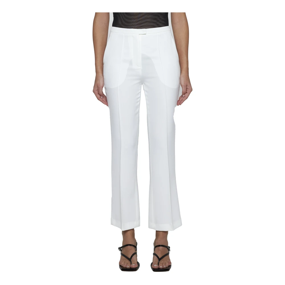 Blanca Vita Elegante Broek met Strik Detail White Dames