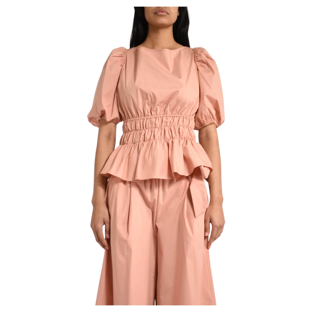 Pinko Women's Pink O, Blouses, S, Joandra Top