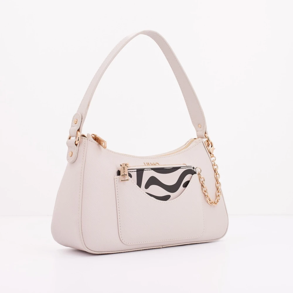 Liu Jo Stijlvolle Hobo Handtassen Beige Dames
