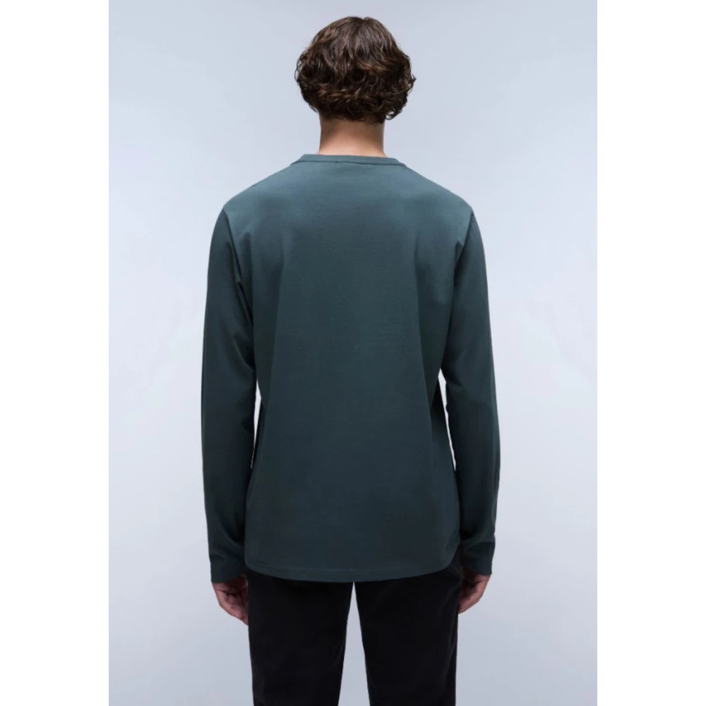 Napapijri Heren Longsleeve T-shirt Green Heren