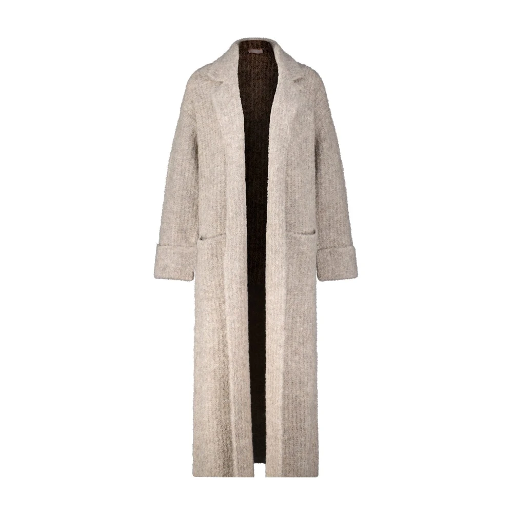 Liu Jo Lang Vest met Stijlvolle Details Beige Dames